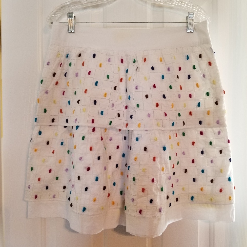 Anthropologie Confetti Skirt, Size 10